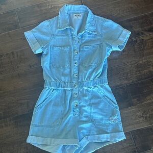 Show Me Your Mumu denim romper